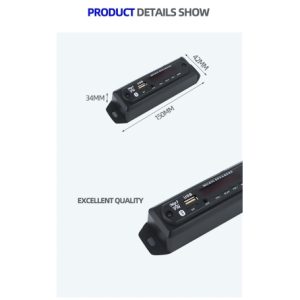 پخش کننده MP3 PLAYER خودرویی بلوتوثی 12V فندکی به همراه ریموت مدل USB300